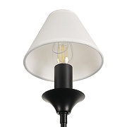 Люстра на штанге MyFar Leon MR2400-6C цвет плафона/подвески Белый, цвет арматуры Черный-4