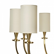 Люстра на штанге MyFar Oliver MR2420-10P цвет плафона/подвески Белый, цвет арматуры Золото-5