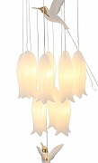 Люстра Mizi`en Polly MZ121830-12-280 цвет плафона/подвески Белый, цвет арматуры Белый-4