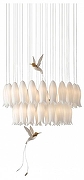 Люстра Mizi`en Polly MZ121830-32-490 цвет плафона/подвески Белый, цвет арматуры Белый