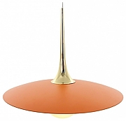 Подвесной светильник Mizi`en Domino MZ31467-250-orange цвет плафона/подвески Белый, Оранжевый, цвет арматуры Золото, Черный-1