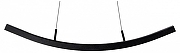 Подвесной светильник Mizi`en Slim MZ31505-1200A-black цвет плафона/подвески Черный, цвет арматуры Черный
