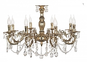 Люстра Dio D’Arte None None E 1.1.8.200 GB цвет плафона/подвески Прозрачный, цвет арматуры Золото