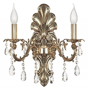 Бра Dio D’Arte None None E 2.1.2.200 GB цвет плафона/подвески Прозрачный, цвет арматуры Золото