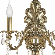 Бра Dio D’Arte None None E 2.1.2.200 GB цвет плафона/подвески Прозрачный, цвет арматуры Золото-2