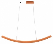 Подвесной светильник Mizi`en Slim MZ31505-1500A-orange цвет плафона/подвески Оранжевый, цвет арматуры Черный-1