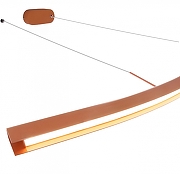 Подвесной светильник Mizi`en Slim MZ31505-1500A-orange цвет плафона/подвески Оранжевый, цвет арматуры Черный-2