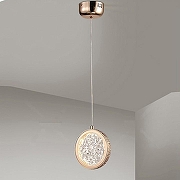 Подвесной светильник Imperiumloft NAINA naina01 цвет плафона/подвески Прозрачный, цвет арматуры Золото-4