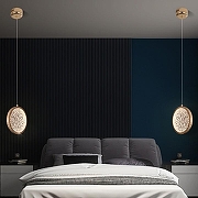 Подвесной светильник Imperiumloft NAINA naina01 цвет плафона/подвески Прозрачный, цвет арматуры Золото-8