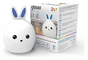Настольная лампа-ночник Gauss Кролик NN301 цвет Белый-1