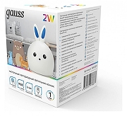 Настольная лампа-ночник Gauss Кролик NN301 цвет Белый-2