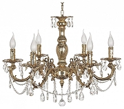 Люстра Dio D’Arte None None E 1.1.6.200 GB цвет плафона/подвески Прозрачный, цвет арматуры Золото