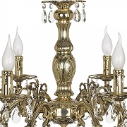 Люстра Dio D’Arte None None E 1.1.6.200 GB цвет плафона/подвески Прозрачный, цвет арматуры Золото-2