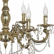 Люстра Dio D’Arte None None E 1.1.6.200 GB цвет плафона/подвески Прозрачный, цвет арматуры Золото-4