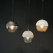 Подвесной светильник Imperiumloft NORD NORD1 цвет плафона/подвески Прозрачный, цвет арматуры Белый-3