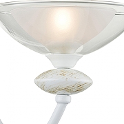 Бра Arti Lampadari Noventa Noventa E 2.1.1 W цвет плафона/подвески Белый, Прозрачный, цвет арматуры Белый, Золото-5