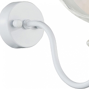 Бра Arti Lampadari Noventa Noventa E 2.1.1 W цвет плафона/подвески Белый, Прозрачный, цвет арматуры Белый, Золото-6