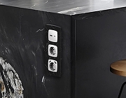 Рамка на 3 поста Ambrella Volt Opera OF940703 цвет Черный-2