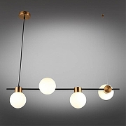 Подвесной светильник Omnilux Nembro OML-59503-04 цвет плафона/подвески Белый, цвет арматуры Бронза, Черный-10