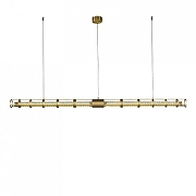 Подвесной светильник Imperiumloft OPTIMA optima01 цвет плафона/подвески Прозрачный, цвет арматуры Латунь