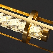 Подвесной светильник Imperiumloft OPTIMA optima01 цвет плафона/подвески Прозрачный, цвет арматуры Латунь-7