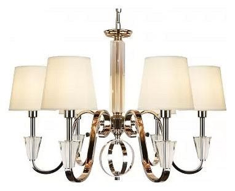 Люстра iLamp Alesti P2424-6 Nickel 