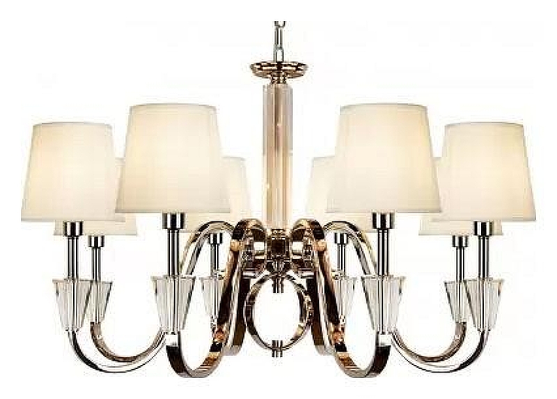 Люстра iLamp Alesti P2424-8 Nickel 