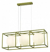 Люстра iLamp Golden P2484-3 GD цвет плафона/подвески Белый, цвет арматуры Золото-1