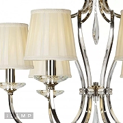 Люстра iLamp Charm P2508-6 nic цвет плафона/подвески Белый, Прозрачный, цвет арматуры Никель-3