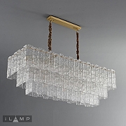 Люстра iLamp Manhattan P6315-1200 BR -1