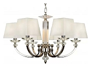 Люстра iLamp Blues P9404-6 nic цвет плафона/подвески Белый, цвет арматуры Никель