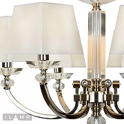 Люстра iLamp Blues P9404-6 nic цвет плафона/подвески Белый, цвет арматуры Никель-4