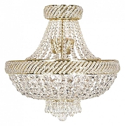 Люстра на штанге Arti Lampadari Palermo Palermo E 1.5.45.600 G цвет плафона/подвески Прозрачный, цвет арматуры Золото