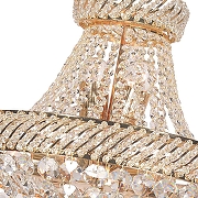Люстра на штанге Arti Lampadari Palermo Palermo E 1.5.45.600 G цвет плафона/подвески Прозрачный, цвет арматуры Золото-2