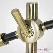 Торшер Imperiumloft PIPE PIPE01 цвет плафона/подвески Бежевый, цвет арматуры Черный-11