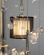 Люстра Manne Paula PL.5301-(8+4)+5CHshade цвет плафона/подвески Черный, цвет арматуры Хром-5