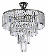 Люстра на штанге Arti Lampadari Prima Prima E 1.3.46.101 NH цвет плафона/подвески Прозрачный, цвет арматуры Никель