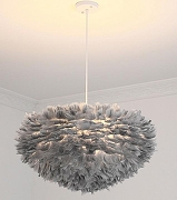 Подвесной светильник TopDecor Prima Prima S1 11 цвет плафона/подвески Серый, цвет арматуры Белый-1