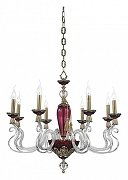 Люстра Dio D’Arte Rimini Rimini E 1.1.8 RED цвет арматуры Красный, Прозрачный-1