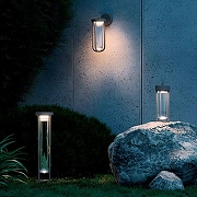 Ландшафтный светильник Elektrostandard Ritz Ritz (35183/F) черный цвет плафона/подвески Прозрачный, цвет арматуры Черный-1