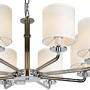 Люстра iLamp Joy RM003/8CR цвет плафона/подвески Белый, цвет арматуры Хром-3