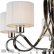 Люстра iLamp Bella RM1029/5CR цвет плафона/подвески Белый, Прозрачный, цвет арматуры Хром-4
