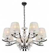 Люстра iLamp Omega RM5231/8CR цвет плафона/подвески Белый, цвет арматуры Хром-2