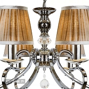 Люстра iLamp Holiday RM6116/8CR цвет плафона/подвески Коричневый, цвет арматуры Хром-3