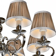 Люстра iLamp Holiday RM6116/8CR цвет плафона/подвески Коричневый, цвет арматуры Хром-4