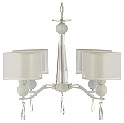 Люстра Arti Lampadari Rufina Rufina E 1.1.4.600 W цвет плафона/подвески Белый, Прозрачный, цвет арматуры Белый