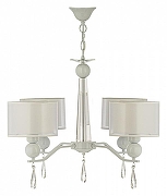 Люстра Arti Lampadari Rufina Rufina E 1.1.4.600 W цвет плафона/подвески Белый, Прозрачный, цвет арматуры Белый-1