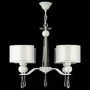 Люстра Arti Lampadari Rufina Rufina E 1.1.4.600 W цвет плафона/подвески Белый, Прозрачный, цвет арматуры Белый-3
