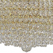 Люстра Arti Lampadari Salentino Salentino E 1.5.80.100 G цвет плафона/подвески Прозрачный, цвет арматуры Золото-2