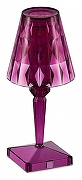 Настольная лампа ST-Luce Sparkle SL1010.704.01 цвет плафона/подвески Фиолетовый, цвет арматуры Фиолетовый